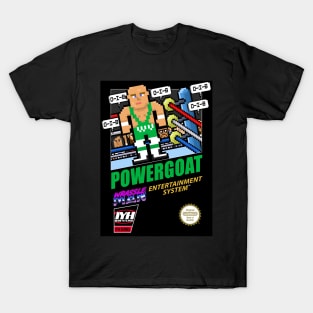 Wrassleman 8-Bit Retro Gaming Pro Wrestling: Power Goat! T-Shirt